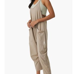 Free People Hot Shot Onesie - Mocha Latte